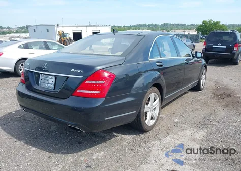 2012 Mercedes-Benz S 550 4Matic из США, поврежденный, VIN WDDNG9EBXCA438416